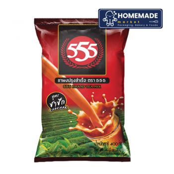 ชา 555 สูตรชาชัก ตราช้างทอง (400 g)