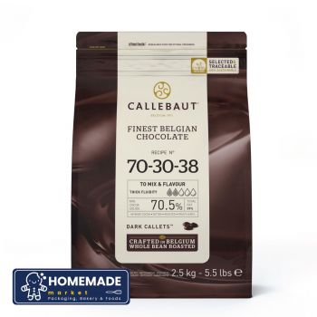 Callebaut - 70.5% Dark Couverture  (แบ่ง 500g)