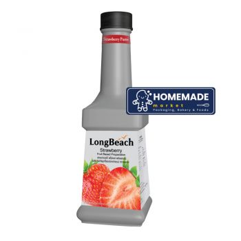 Longbeach Fruit Puree - Strawberry (900ml)