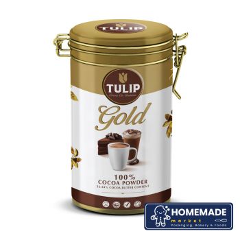 ผงโกโก้ 22-24% Tulip Gold (กป 400g)