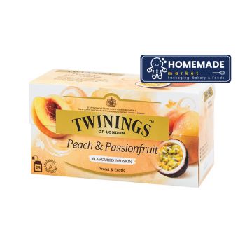 Peach & Passion Fruit Tea ตรา Twinings (2g x 25 ซอง)