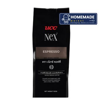 เมล็ดกาแฟ Nex สูตร Espresso คั่วกลาง (500g)
